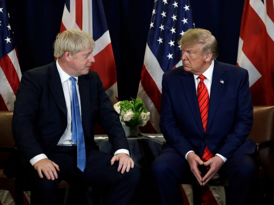 Trump: Μεγάλη νίκη του Johnson – Θα υπογράψουμε μια τεράστια νέα εμπορική συμφωνία