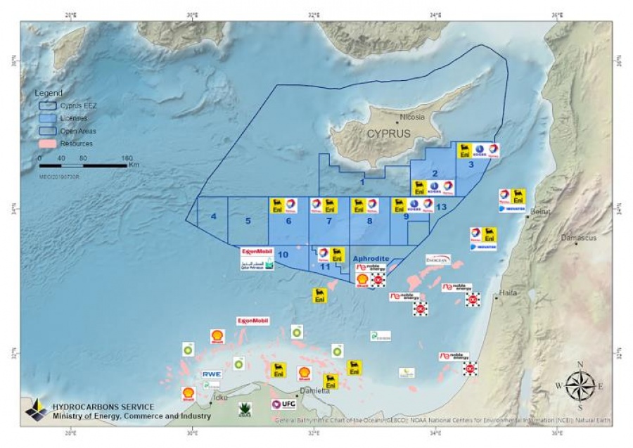 Κυπριακές πηγές: Στις 18/11 το περιστατικό με ισραηλινό σκάφος στην ΑΟΖ - Καμία εμπλοκή της Λευκωσίας