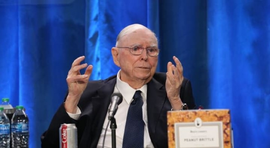 Munger (Berkshire): H φούσκα στις αγορές πιο τρελή από την περίοδο dotcom - Οι νέοι είναι εγωκεντρικοί και πολύ αριστεροί