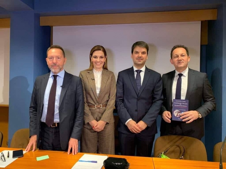 Γ. Στουρνάρας και Στ. Πέτσας παρουσίασαν το βιβλίο του Κ. Γκράβα για την οικονομική κρίση στην Ελλάδα