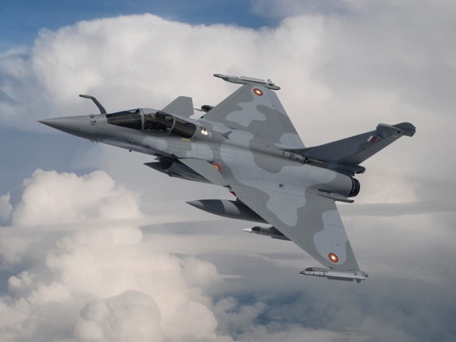 Έφτασαν στην Κύπρο τα μαχητικά αεροσκάφη τύπου Rafale  της Γαλλικής Πολεμικής Αεροπορίας
