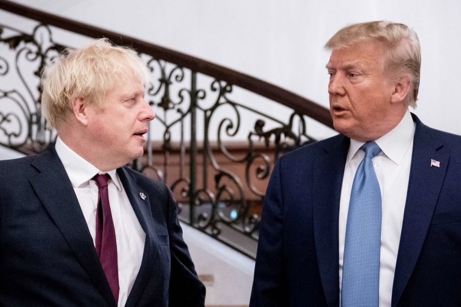 Συντονισμένες κινήσεις Trump και Johnson για διπλωματική απάντηση στην επίθεση στην Σαουδική Αραβία