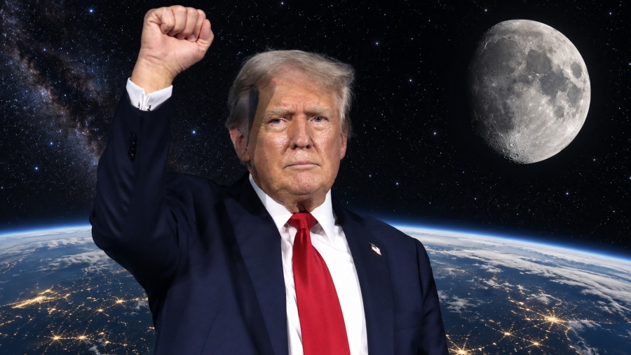 Ασύλληπτος Trump: Ανακήρυξε τη Σελήνη... αμερικανική επικράτεια
