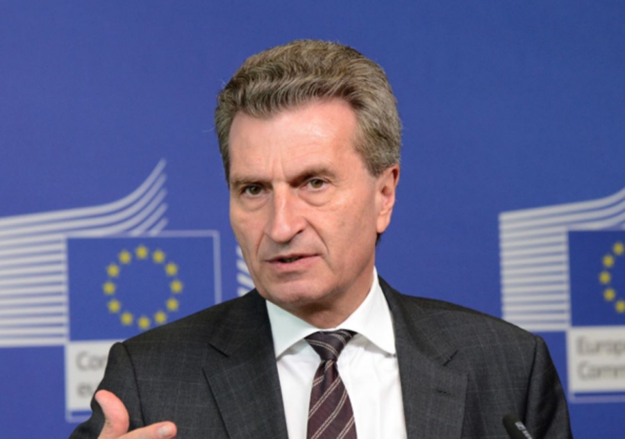 Oettinger (ΕΕ): Είμαστε ευγνώμονες για τις δηλώσεις Tria (ΥΠΟΙΚ Ιταλίας) - Δημιουργούν κλίμα εμπιστοσύνης