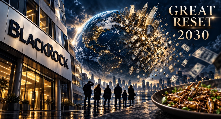Σοκ από πρώην στέλεχος BlackRock: Το Great Reset έρχεται το 2030 – Οι καταθέσεις θα εξαφανιστούν και θα τρώτε έντομα