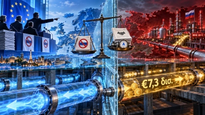 Ευρωπαϊκή σχιζοφρένεια - Διακηρύσσουν απεξάρτηση από τη Ρωσία, αλλά πλήρωσαν ρεκόρ 7,3 δισ. σε 8 μήνες για αέριο Yamal