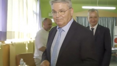 Ευρωεκλογές 2024 - Στο Μοσχοχώρι Πιερίας ψήφισε ο Νατσιός: Με τη Νίκη για την νίκη