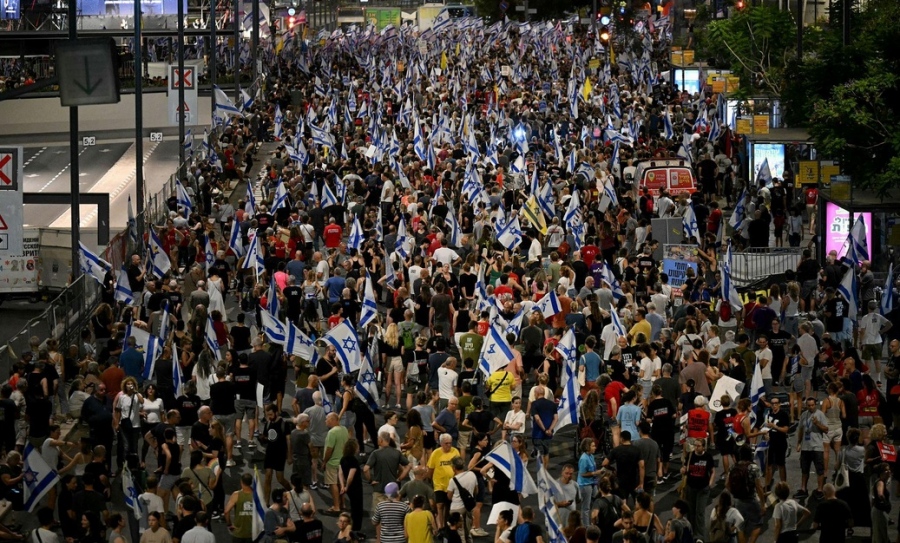 Οργή στο Ισραήλ κατά Netanyahu – Μεγάλες διαδηλώσεις σε Ιερουσαλήμ και Tel Aviv εναντίον των πολεμοκάπηλων