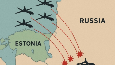 Επικίνδυνη εξέλιξη - Ανοίγουν δεύτερο μέτωπο μέσω Εσθονίας - Η Ουκρανία χρησιμοποιεί εναέριο χώρο του ΝΑΤΟ για επιθέσεις στη Ρωσία