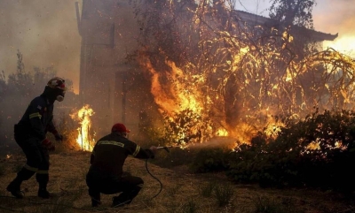 Βιβλική καταστροφή στην Εύβοια - Βίντεο από drone