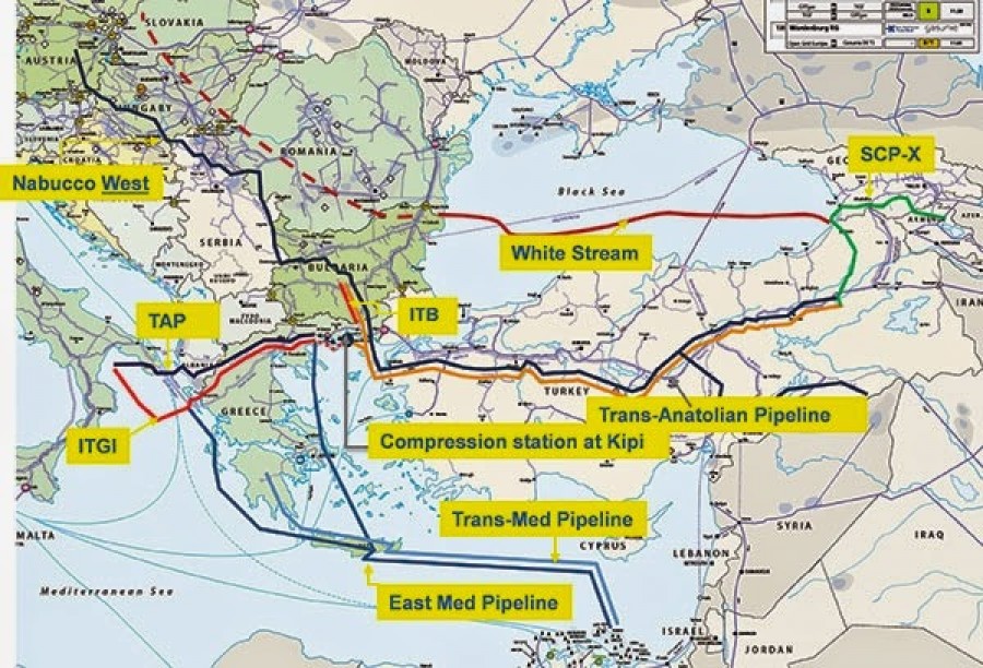 Η σύμβαση Μυτιληναίος - Gazprom αναδεικνύει τον κομβικό ρόλο της Ελλάδας στον ενεργειακό πόλεμο της Μεσογείου