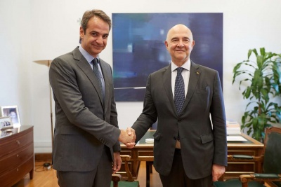 Στις 13:00 η συνάντηση Μητσοτάκη – Moscovici – Επαφές με Σταϊκούρα, Τσίπρα, Γεννηματά, Τσακαλώτο