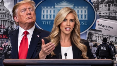 Ο Trump διόρισε την… παραπληροφόρηση στον Λευκό Οίκο – Εκπρόσωπος η απίστευτη Zacharia που συνδέει το χάπι άμβλωσης με τους Ναζί
