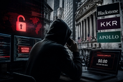 Ασύλληπτο… χτύπησαν την καρδιά της Wall Street - Χάκερς άδειασαν λογαριασμούς στους γίγαντες Blackstone, KKR, Moody's, κύμα αυτοκτονιών