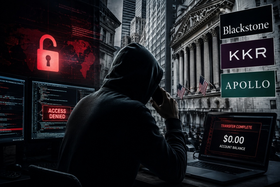 Ασύλληπτο… χτύπησαν την καρδιά της Wall Street - Χάκερς άδειασαν λογαριασμούς στους γίγαντες Blackstone, KKR, Moody's, κύμα αυτοκτονιών
