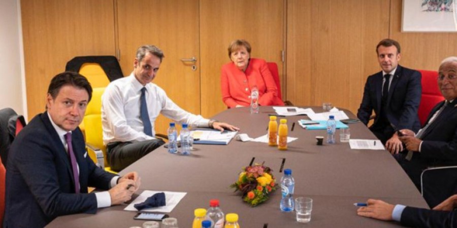 Σύνοδος Κορυφής: Σύσκεψη Μητσοτάκη με Merkel, Μacron και πρωθυπουργούς του Νότου
