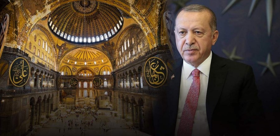 Προκλητικός ο Erdogan μετέτρεψε την Αγία Σοφία σε τζαμί, κατακραυγή από τη διεθνή κοινότητα – Μητσοτάκης: Προσβολή η απόφαση της Τουρκίας