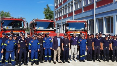 Πρόγραμμα προεγκατάστασης Ευρωπαίων πυροσβεστών στην Ελλάδα - Στυλιανίδης: Έμπρακτη απόδειξη της αξίας της ευρωπαϊκής αλληλεγγύης