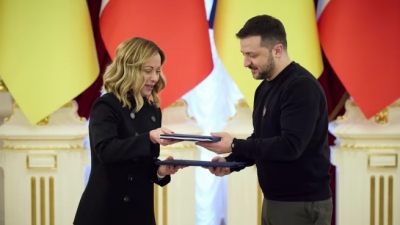 Με Ιταλία και Καναδά υπέγραψε διμερείς συμφωνίες ασφάλειας η Ουκρανία