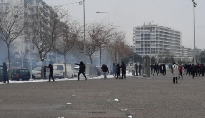 Δέκα προσαγωγές στη Θεσσαλονίκη στη διαδήλωση κατά του lockdown