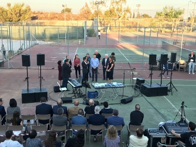 O Αθλητικός Σύλλογος Νέου Βουτζά τιμά την HSBC για τη συνεισφορά της μετά τις πυρκαγιές του Ιουλίου 2018