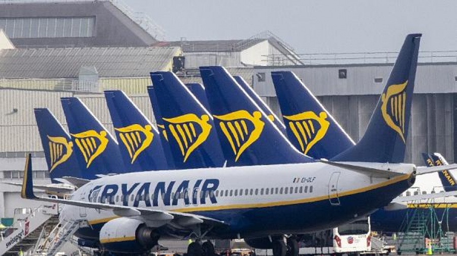 Η Ryanair θα πραγματοποιεί  το 40% των πτήσεών της τον Ιούλιο του 2020