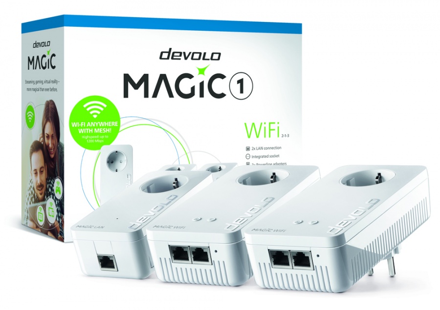 devolo Magic 1 - Mesh-WiFi και Powerline με ταχύτητες έως και 1.200 Mbps