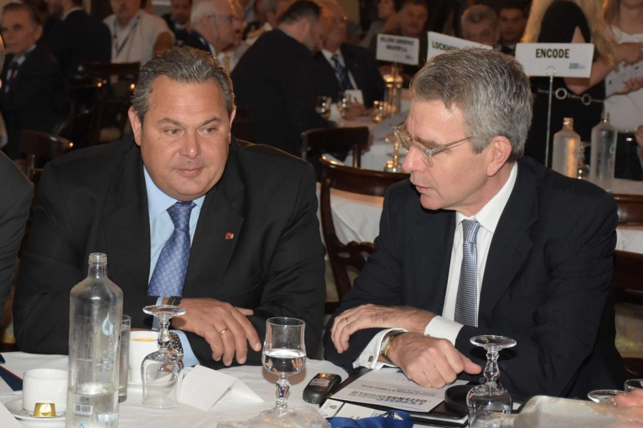 Συνάντηση με τον πρέσβη των ΗΠΑ, Geoffrey Pyatt, είχε ο Καμμένος