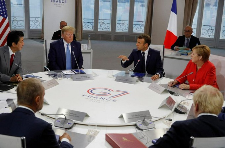 Macron στους G7: Θα αναλάβουμε κοινή δράση απέναντι στο Ιράν - Ούτε ο Trump θέλει τη σύγκρουση