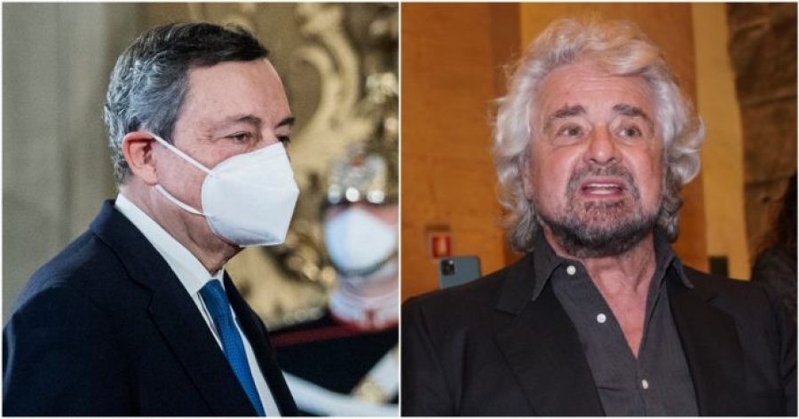 Ιταλία: Κρίσιμη συνάντηση Draghi με Grillo (M5S) το Σάββατο 6 Φεβρουαρίου 2021