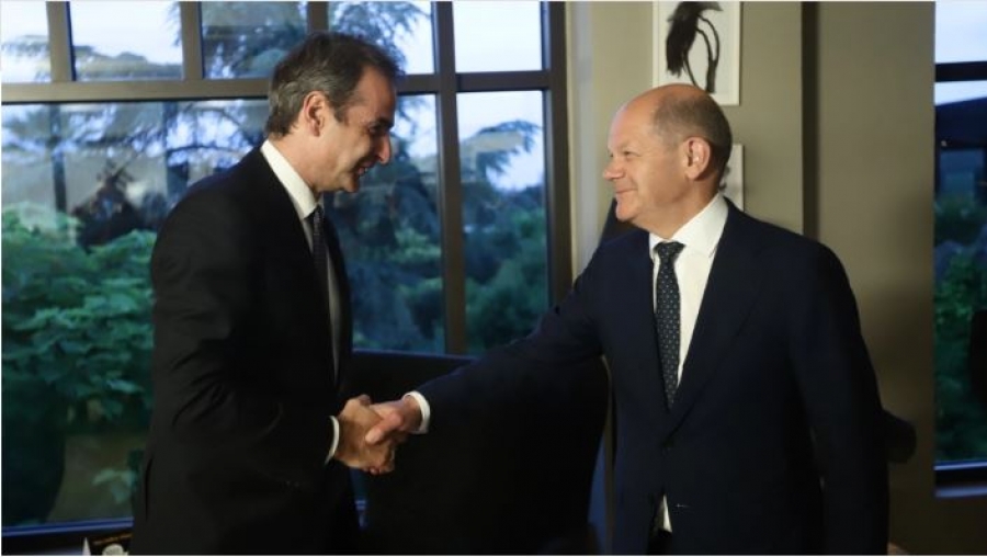 Δεύτερο «ραντεβού» Μητσοτάκη με Scholz στη Θεσσαλονίκη