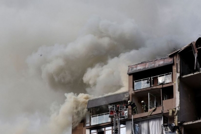 Ουκρανία: Ένας νεκρός και πέντε τραυματίες από τη σφοδρή ρωσική πυραυλική επίθεση στο Κίεβο