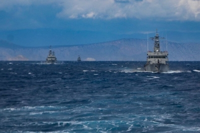 Ολοκληρώθηκε η άσκηση «ΒΡΟΝΤΗ 4/21» του Πολεμικού Ναυτικού
