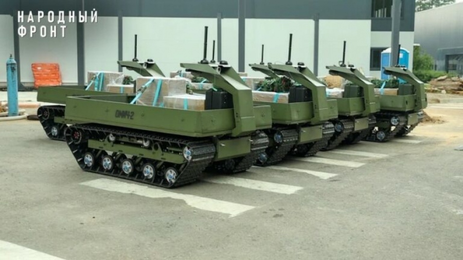 Omich - Το ρωσικό ρομποτικό όχημα για αποστολές υψηλού κινδύνου στην Ουκρανία - Μεταφέρει φορτίο άνω των 500 κιλών