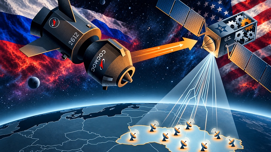 Κοσμικός τρόμος: O ρωσικός Kosmos 2612 παρ' ολίγον να συγκρουστεί με τον αμερικανικό ICEYE-X36 - Η ουκρανική εμπλοκή