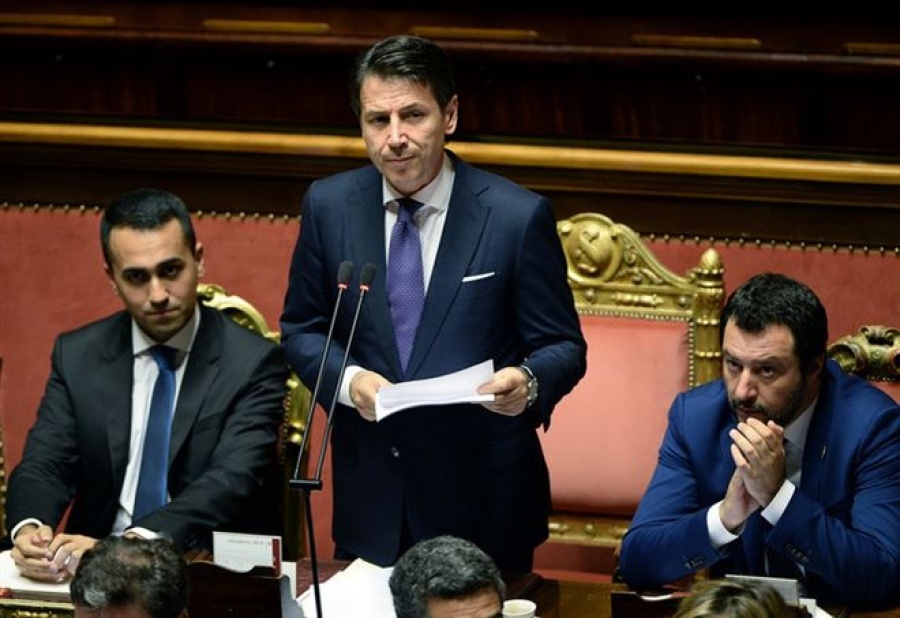 Ιταλία: Για έλλειμμα 2% στον προϋπολογισμό 2019 κινείται ο Conte – Συνάντηση με Salvini, Di Maio για τελικές αποφάσεις