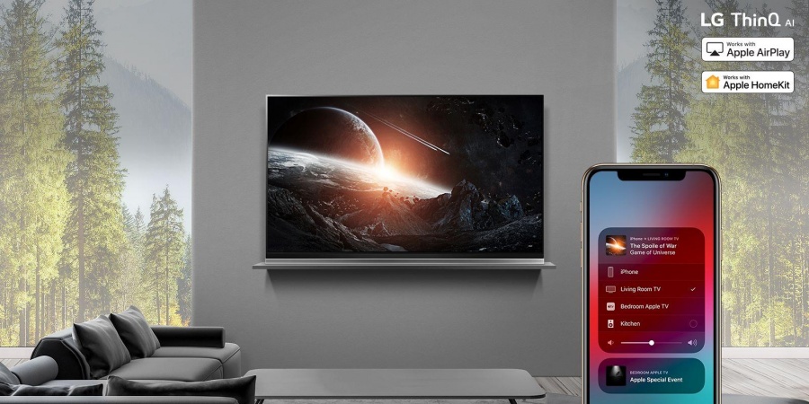 Η LG παρουσιάζει το Apple Airplay2 στις τηλεοράσεις με ThinQ AI