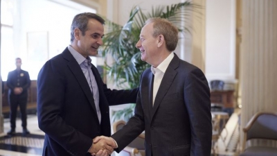 Tα επενδυτικά σχέδια της Microsoft στην Ελλάδα στο επίκεντρο της συνάντησης Μητσοτάκη με τον πρόεδρό της, Brad Smith