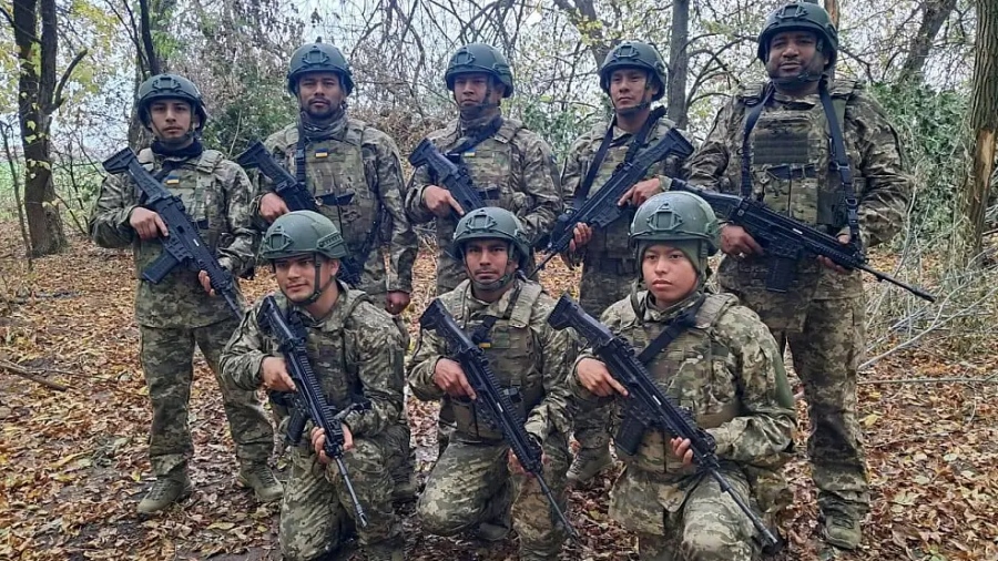 Ιδού ο στρατός του Zelensky - Χιλιάδες Κολομβιανοί μισθοφόροι πολεμούν στο πλευρό του ουκρανικού στρατού