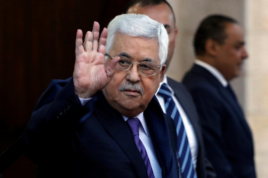 Επανεξελέγη πρόεδρος της PLO o Mahmoud Abbas