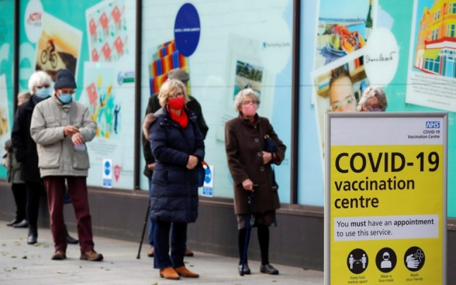 Βρετανία: Εμβολιάστηκαν 20 εκατομμύρια πολίτες - Το ταχύτερο πρόγραμμα στην Ευρώπη