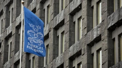 Σουηδία - Η κεντρική τράπεζα αύξησε τα επιτόκια στο 4%
