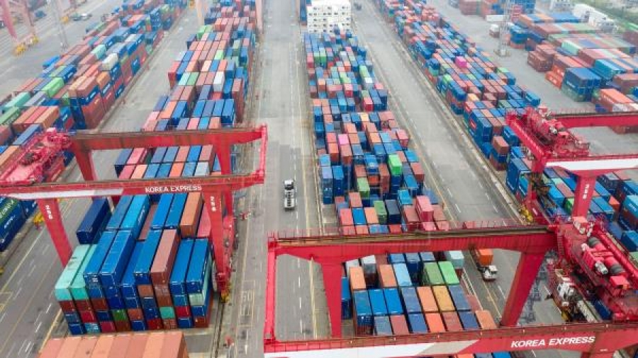 Νότια Κορέα: Αύξηση 11,4% των εξαγωγών τον Ιανουάριο του 2021 στα 48,01 δισ. δολάρια