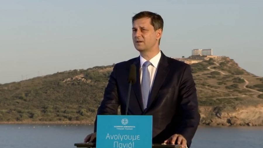 Θεοχάρης (υπ. Τουρισμού):  Eπαναφέρουμε την Ελλάδα ως έναν τόπο ταυτόσημο με τη φιλοξενία με πέντε ζώνες άμυνας
