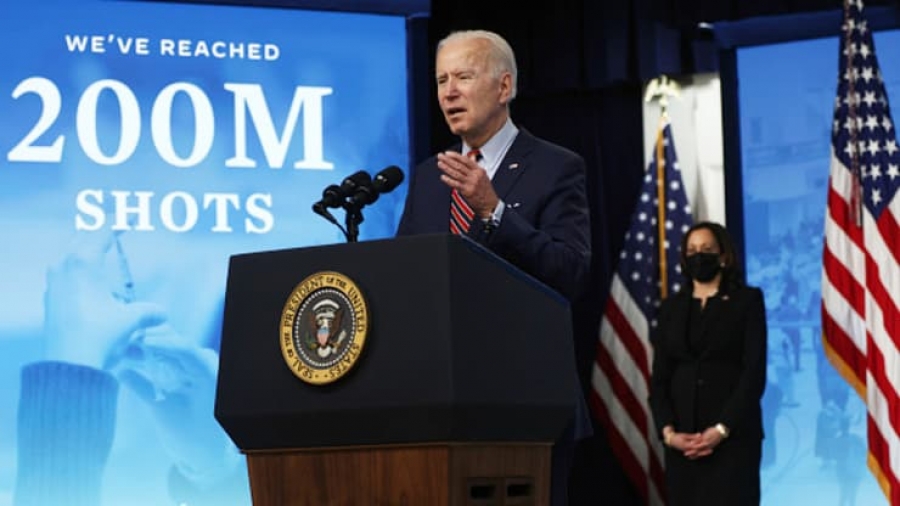 ΗΠΑ: Νέο ορόσημο ο εμβολιασμός του 70% του πληθυσμού έως την 4η Ιουλίου 2021