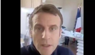 Βερσαλλίες: Μήνυμα του Macron που νοσεί από κορωνοϊό για να καθησυχάσει τους Γάλλους