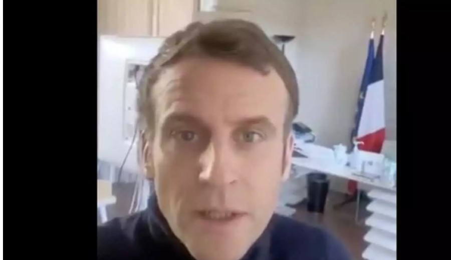 Βερσαλλίες: Μήνυμα του Macron που νοσεί από κορωνοϊό για να καθησυχάσει τους Γάλλους