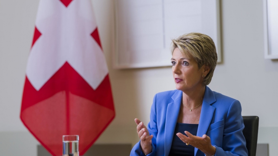 Keller-Sutter (Ελβετία): Μας περιμένουν πολύ δύσκολα χρόνια λόγω ενεργειακής κρίσης και πληθωρισμού