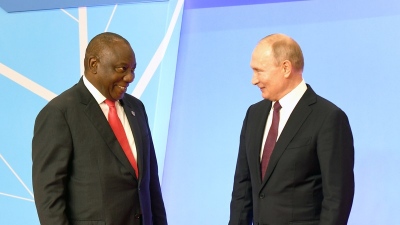 Η Αφρική μεσολαβητής μεταξύ Ρωσίας - Ουκρανίας: Στην Αγία Πετρούπολη ο Νοτιοαφρικανός πρόεδρος Cyril Ramaphosa