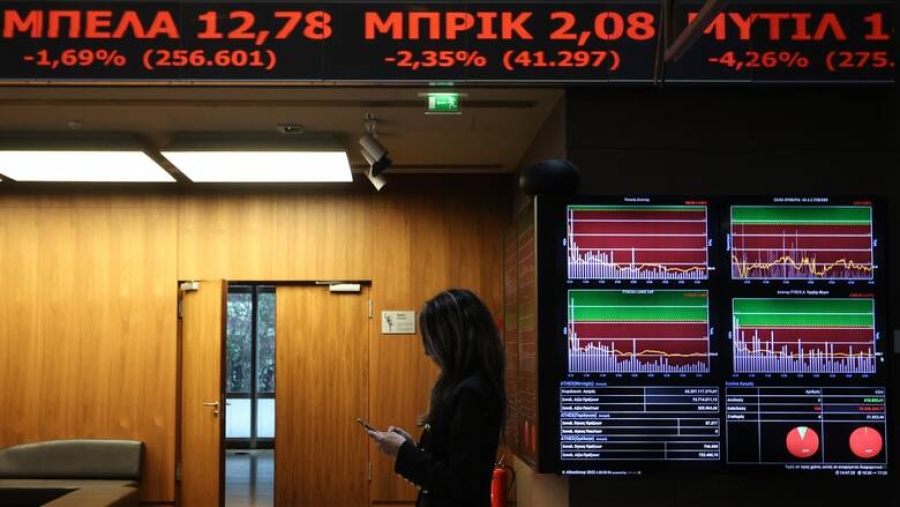 Λίγο μετά το κλείσιμο του ΧΑ – Δυνατή υποχώρηση για μετοχές και δείκτες